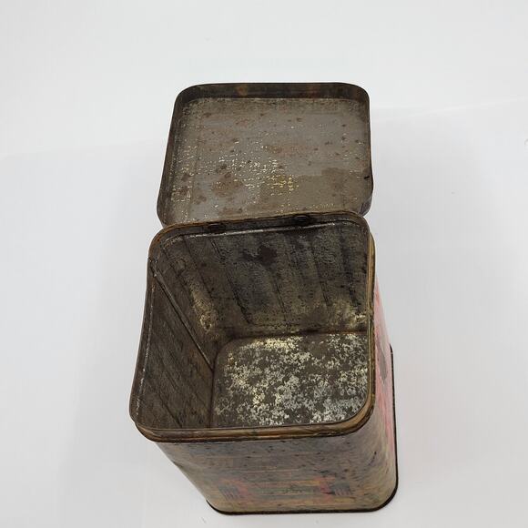 Vintage Choisa Ceylon Tea S.S. Pierce Co. Tin Boston. - Picture 11 of 12